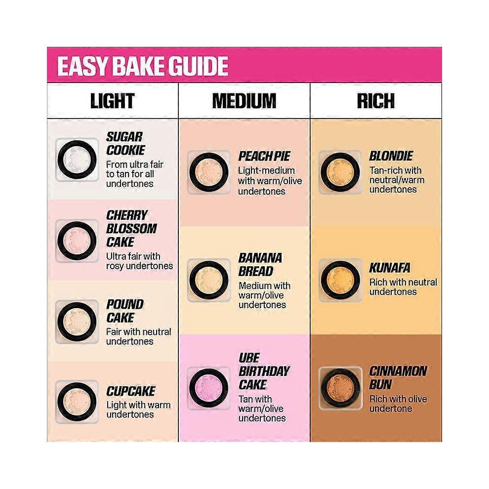 (Blondie)HUDA Loose Setting Powder Oil-Control Fresh Finishing Powder