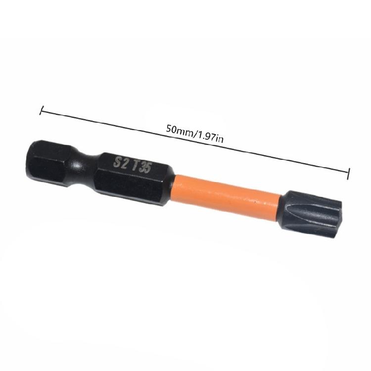 Набор бит Torx из 26 шт. 1/4 дюйма Набор бит для отвертки Torx Ударный Магнитный Шестигранный