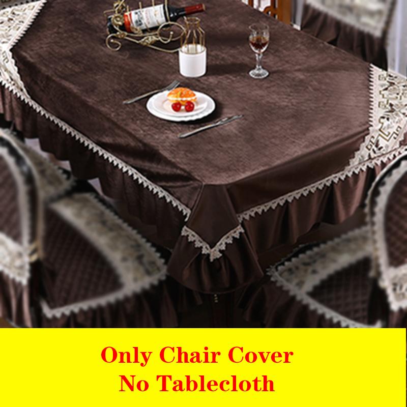 Роскошный европейский легкий чехол на подушку для стула, скатерть, подушка для обеденного стула, чехол для стола, домашний спандекс, чехол на стул, жаккардовый красный, 1 шт.