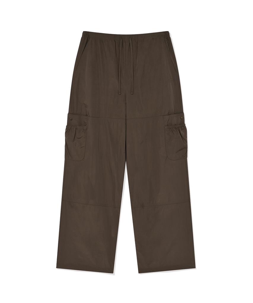 COVERNAT WOMAN Fluid Cargo Pants Chocolate