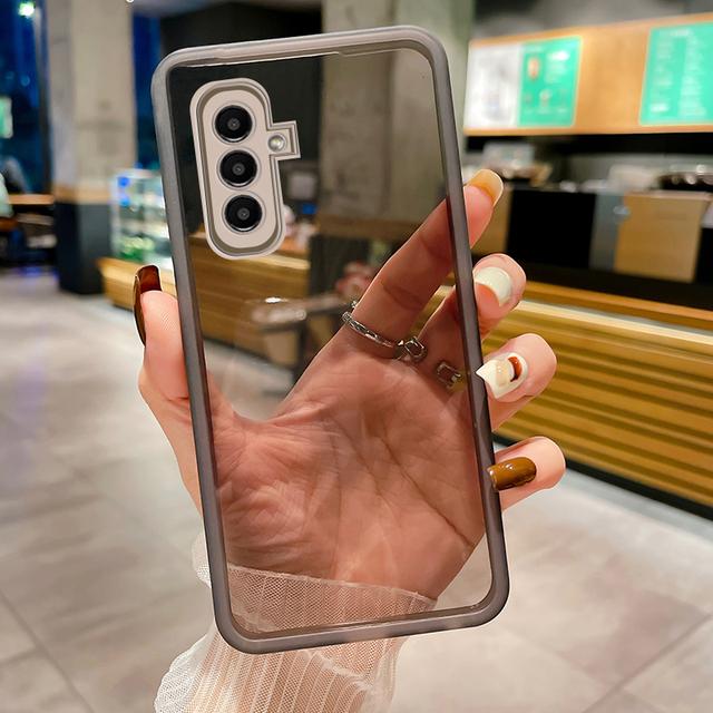 Чехол для телефона A 54 34 24 14 для Samsung Galaxy A54 A34 A24 A14 A73 A53 A33 A32 A13 A04 A52, защитная пленка для полного объектива, прозрачная мягкая силиконовая задняя крышка