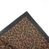 Bohemian Vintage Leopard Print Unisex Cotton Square Scarf Outdoor Cycling F0S4