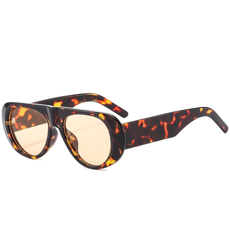 Винтажные женские квадратные солнцезащитные очки с большой оправой, брендовые, черные, круглые, крутые, мужские солнцезащитные очки, цельные, дизайнерские, солнцезащитные очки-авиаторы