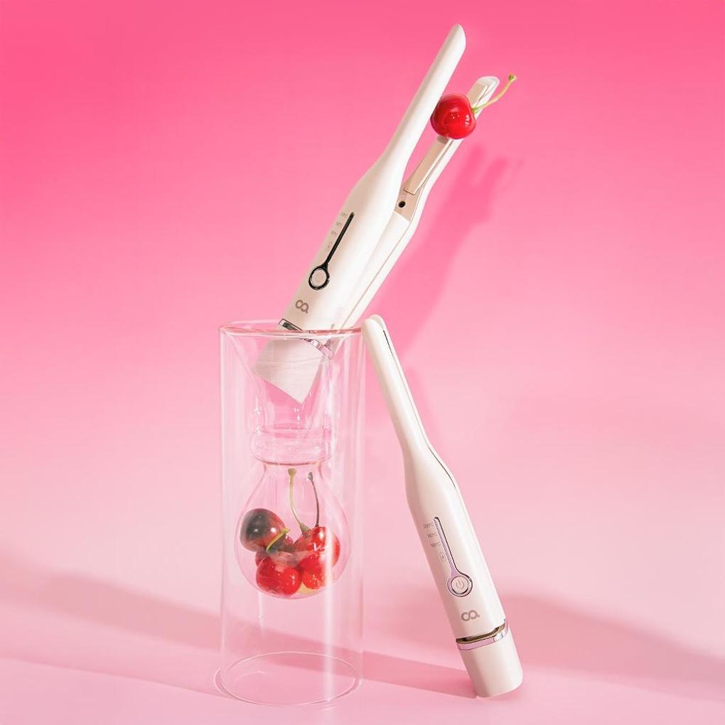 Oha Wireless Root Volume Curler 5000 Mini Forehead Curler Thin Hair Curler