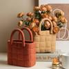 Creative Bag Design Vase Ceramic Beauty Living Room Flower Arrangement Houseplants Ornaments Home Decor Handbag Art Vase Home Decor Art Funny Gifts