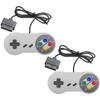 2 X Snes Compatible Retro Gamepad for Replacement