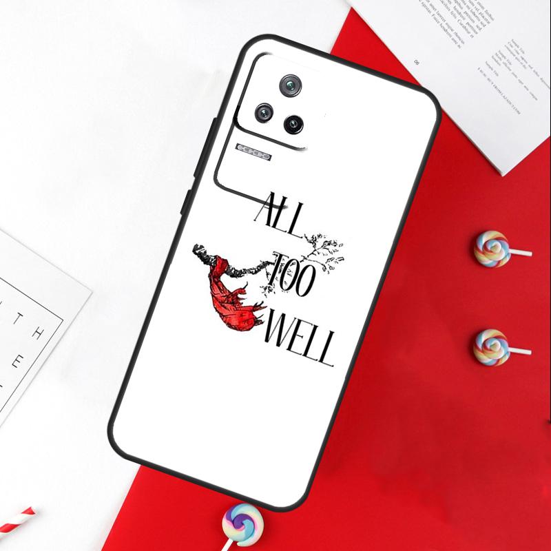 Чехол для Xiaomi 11T 12T 13T 14T Pro 13 14 15 Ultra POCO X7 Pro X3 X5 X6 F5 F6 M6 Pro с текстом песни All Too Well