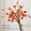 Bionic Dried Flowers: New Year Artificial Persimmon Bouquet, Living Room Decoration & Ornaments