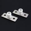 2Pcs Floor Mount Sliding Wooden Door Guide Roller Retainer Top
