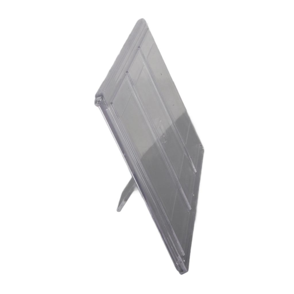 Mini 3 Inch 3 Grid Table Photo Frame Transparent 3 Boxes Digital Picture Frame for Home Desktop Office