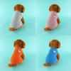 Spring and Summer New Pet Cat and Dog Clothes Waffle Pet Vest Small and Medium-sized Dog Teddy Bear Dog Clothing