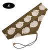 Cotton Linen Drawstring Cutlery Pouch Japanese Retro Portable Utensil Holder for Chopstick Spoon Outdoor Picnic