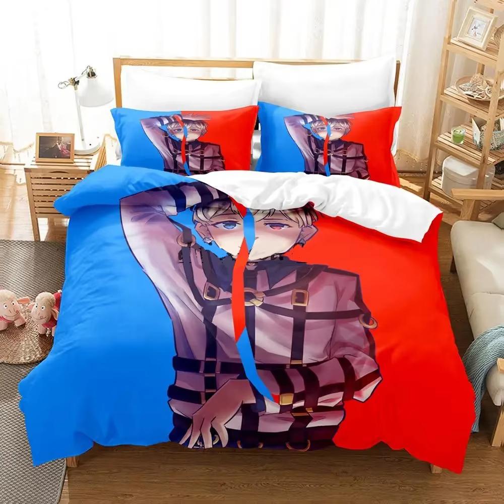 Комплект постельного белья Music MILGRAM, японский комплект постельного белья с известными аниме-пододеяльниками, постельное белье Twin Queen King Single Size Dropshipping Gift