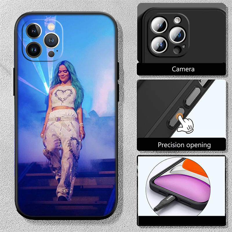 JO34 Karol G Phone Case for Samsung A35 A25 A24 A15 A05S A05 M55 M35 M15 A06 A16 A02 A12 A13 A10 A20 A30 A22 A31 A32 A33 A41 A42 A50