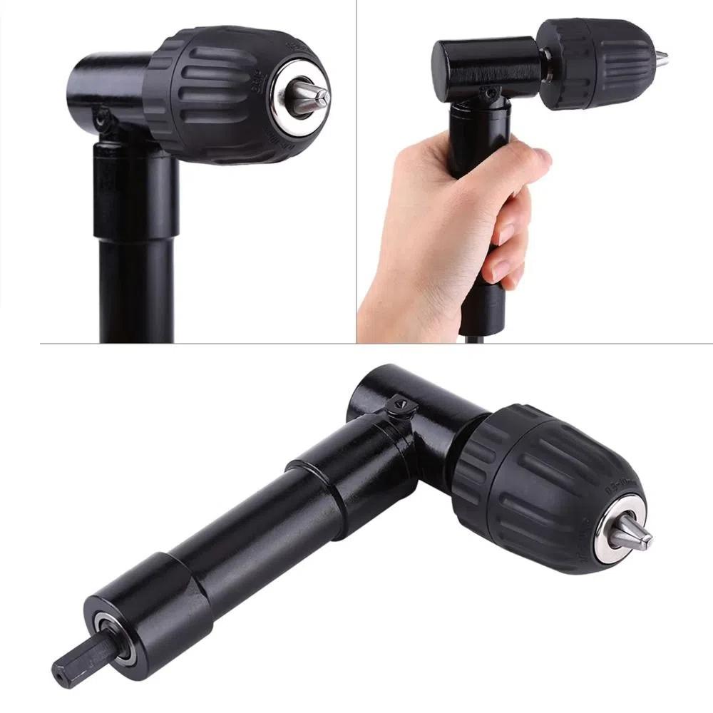 Профессиональный сверлильный удлинительный патрон Прямоугольный изгиб Инструмент-удлинитель для дрели Электрическая отвертка