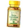 Бета-Каротин, Beta-Carotene 25000, 100гелкапс (72367035)