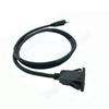 USB 3.0 USB-адаптер для скрытого монтажа, удлинительный кабель для панели приборов, для автомобиля, мотоцикла, дропс, панельный кабель с квадратным отверстием