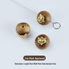 Exquisitely Carved High-Color Retention Agarwood Beads Bracelet - DIY Cultural Play Accessories