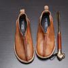 New Arrival 2024 Summer Genuine Leather Men Driving Loafers Slip On Vintage Soft Leather Men Lazy Moccasins