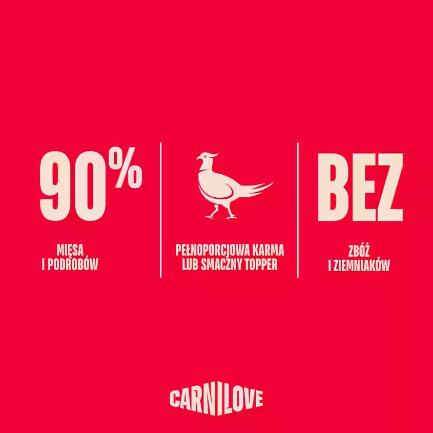 Carnilove Wet Cat Food Pouch Adult Turkey Pheasant in Sauce 85g