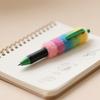 Multicolored Ballpoint Pen Comfortable Grip Creative Pen  Stationery Collection