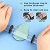 B-Est 2 Pieces Polymer Clay Roller Tools, Acrylic Roller Clay Rolling Pin With Thickness Ring For Clay Art Craft DIY Tools
