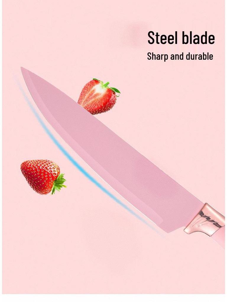 Набор кухонной утвари из 19 предметов, силикон: Ножи, Инструменты, Лопатка, Половник, Скребок, Разделочная доска с хранением