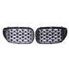 Car ABS Diamond Kidney Grill Racing Grilles For BMW 7 G11 G12 730i 740i 750i 740e 725d 730d 2016- Bumper Grills Replacement