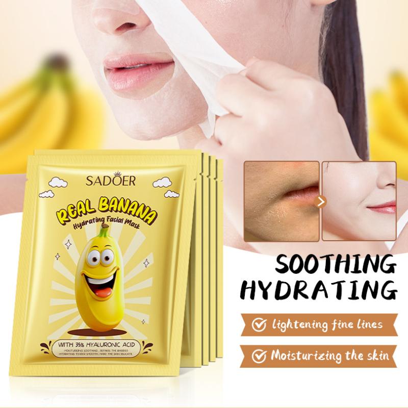 Маска серии Fruit Niacinamide SADOER Brightening Moisturizing Hydrating Mask