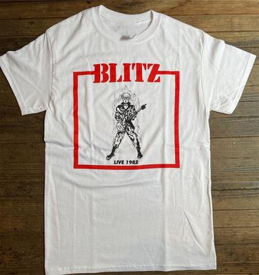 BLITZ BAND LIVE 1982 Футболка Унисекс Концертный S до 5XL Унисекс Футболка