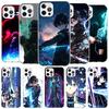 Чехол для телефона Sword Art Online Кирито для iPhone 16 17 Air 15 14 Pro Max 16E Чехол для телефона 13 Mini 12 11 7 SE 8 Печатный рисунок Fi