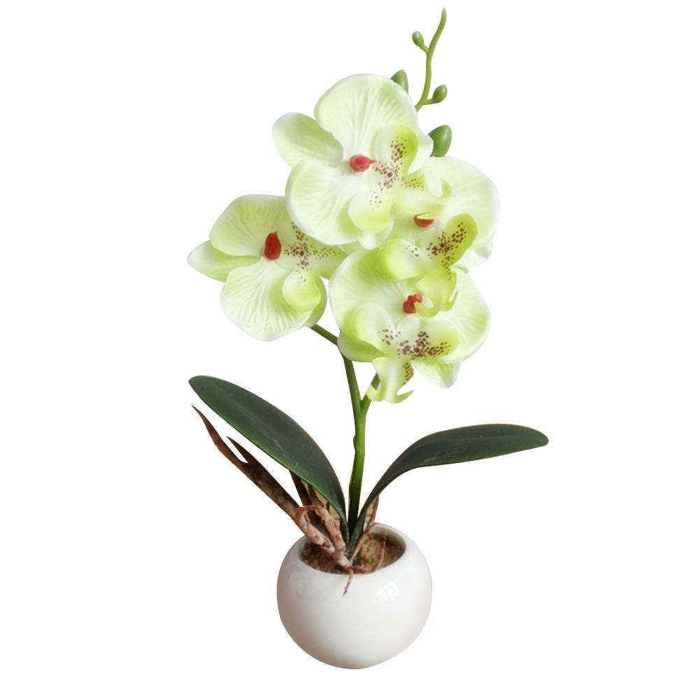 Искусственная Орхидея в горшке