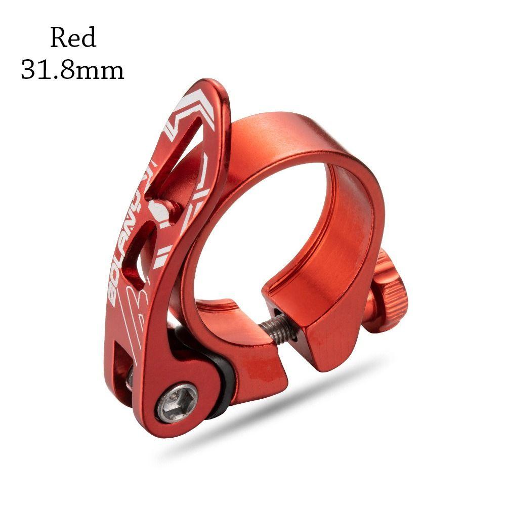 High Quality 31.8/34.9mm Road Bike Aluminium Bicycle Seatpost Clamps Quick Release Bike Seat Clamp