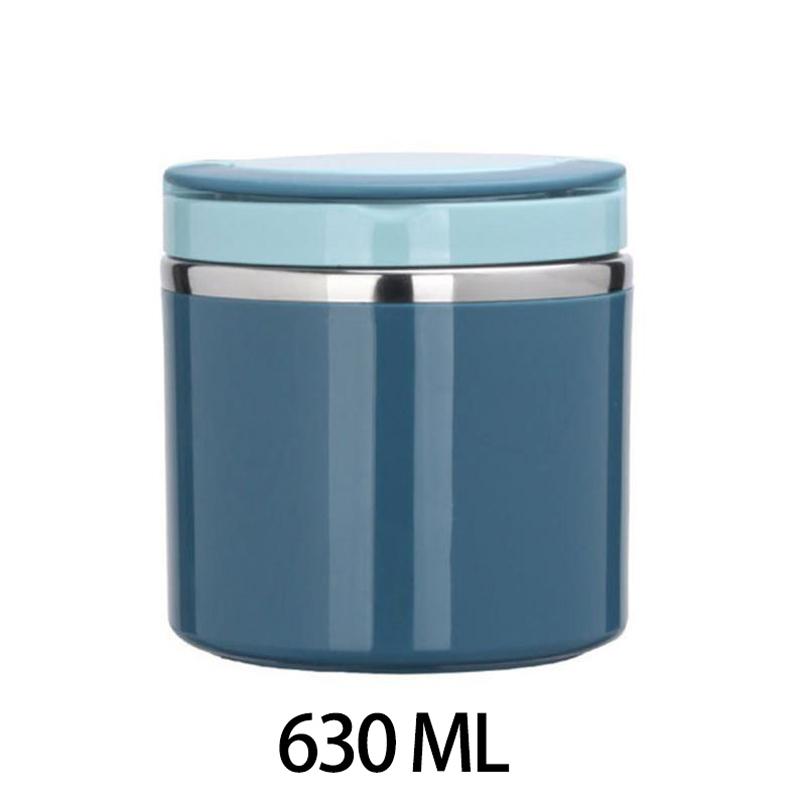 Колба для супа на 630 мл/1000 мл для горячей еды, детский термоконтейнер для пищевых продуктов, изолированный ланч-бокс, термочаша для взрослых и детей, колба для горячей еды