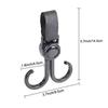 360 Degree Rotating Stroller Hook Double Hook Hanging Hook  Electric Bike