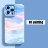 Красочный чехол-масляная живопись для iPhone 16 15 14 Pro Max 13 12 Mini 11 15 Plus X XS XR 7 8 Plus SE2 Силиконовый мягкий чехол для телефона