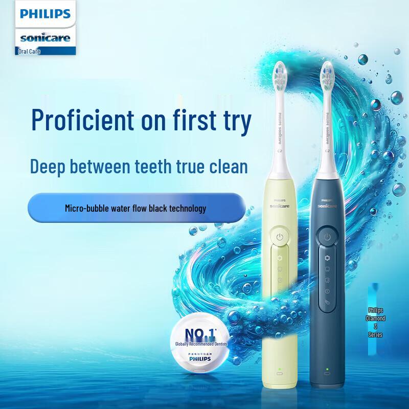 Philips Sonic Electric Toothbrush HX5161/05 CN plug (adapter included)