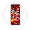 Case for Xiaomi Redmi 9C Mickey Mouse and Minnie Mouse On Christmas Day