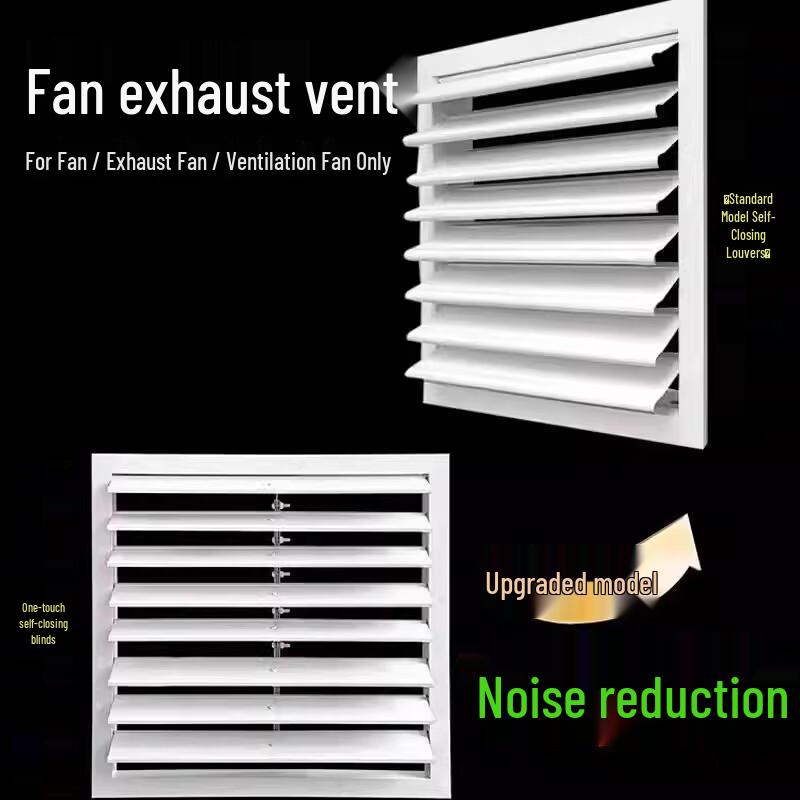 Laiyu Aluminum Alloy Self-Closing Louver