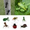 4 ШТ Сад Искусственный Сад Насекомое Фигурка Пчела Улитка Богомол Фигурка Насекомого Игрушки Патио Газон Забор