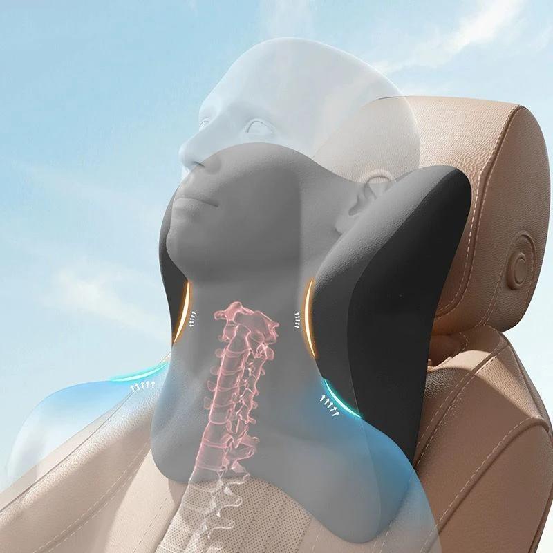 Подголовник автомобиля, поясничная поддержка, поясничная подушка, подушка из пены с эффектом памяти, подушка для спинки, поясничная подушка, автомобильная удобная подушка для шеи, автомобильные аксессуары