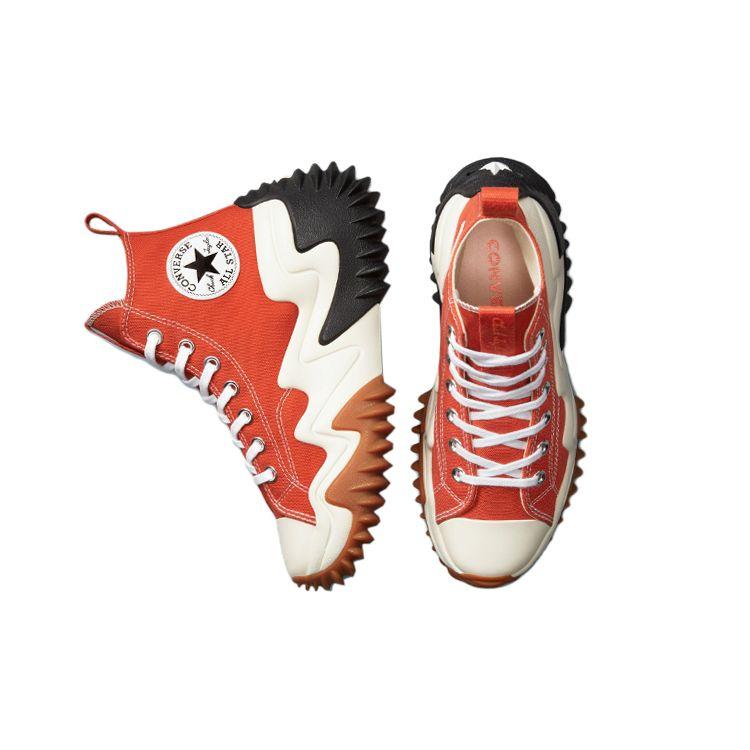 Converse Run Star Motion Platform High Season Color - Кроссовки унисекс Mantra Orange Black Egret A01174C