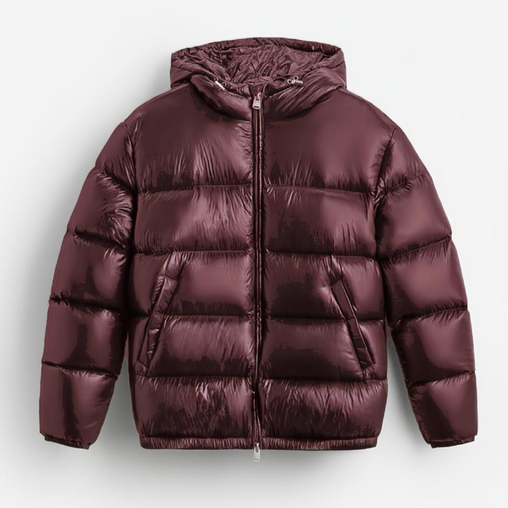 European and American Winter Fashion Simple Casual Hooded Cold-proof Men's and Women's Jackets