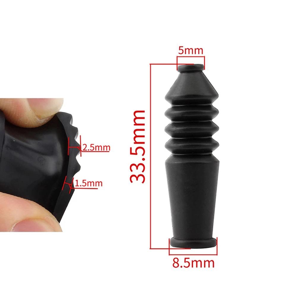 Mountain Bike Cycling Brake Blocks Brake Cable Protector Bike Brake Pads Brake Cable Tail Cap