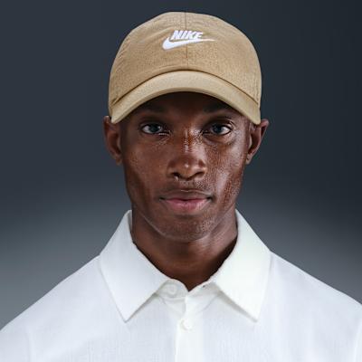 Nike Хлопковые бейсболки унисекс светло-коричневые