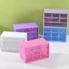 Transparent Nine-Grid Jewelry and Cosmetics Storage Box