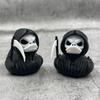 Grim Reaper Gothic Duck - Halloween Figurines, Unique Gothic Gifts, Novelty Decorations, Evil Duck Figurine for Desk Decor