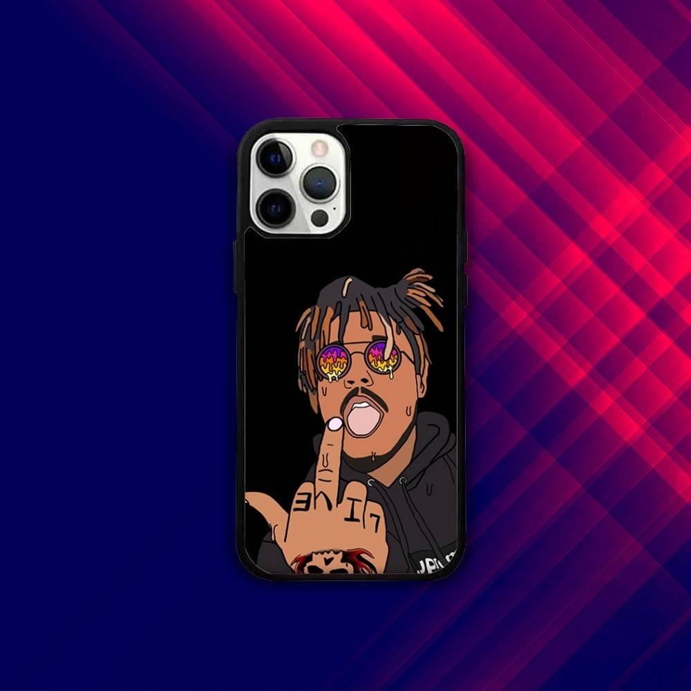 Чехол для телефона Rapper 999 J-Juice W-WRLD для iPhone 16e,16,15,14,13,12,11,Plus,Pro,Max,Mini Магнитная беспроводная зарядка MagSafe