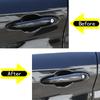 Для Alfa Romeo Giulia Stelvio 2015-Автоаксессуары ABS Carbon Fibre Car Exterior Door Handle Grab Cover Trim