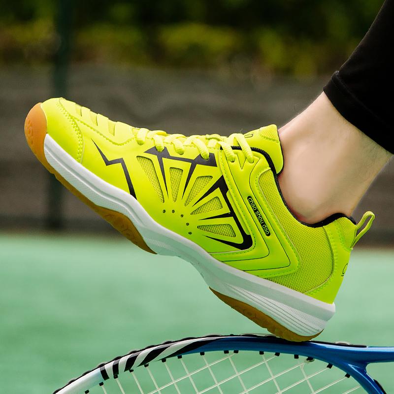 Мужская высококачественная амортизирующая противоскользящая, износостойкая модная уличная обувь для бадминтона, теннисная обувь, тренировочная спортивная обувь